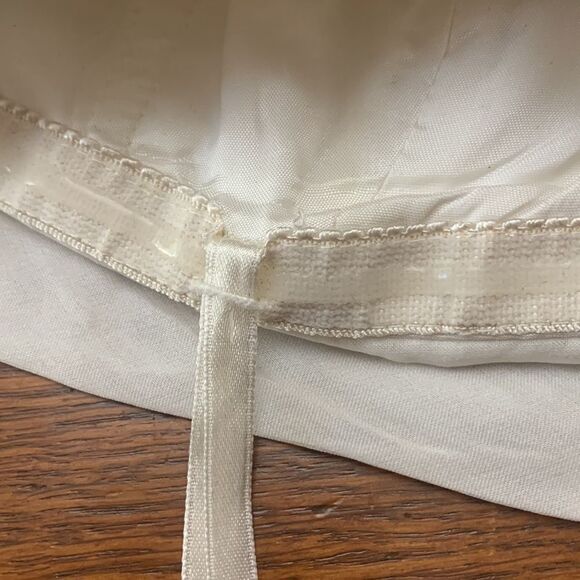 BCBGMaxAzria Strapless Silk Cocktail Dress Black and White Size 6 - Picture 8 of 8